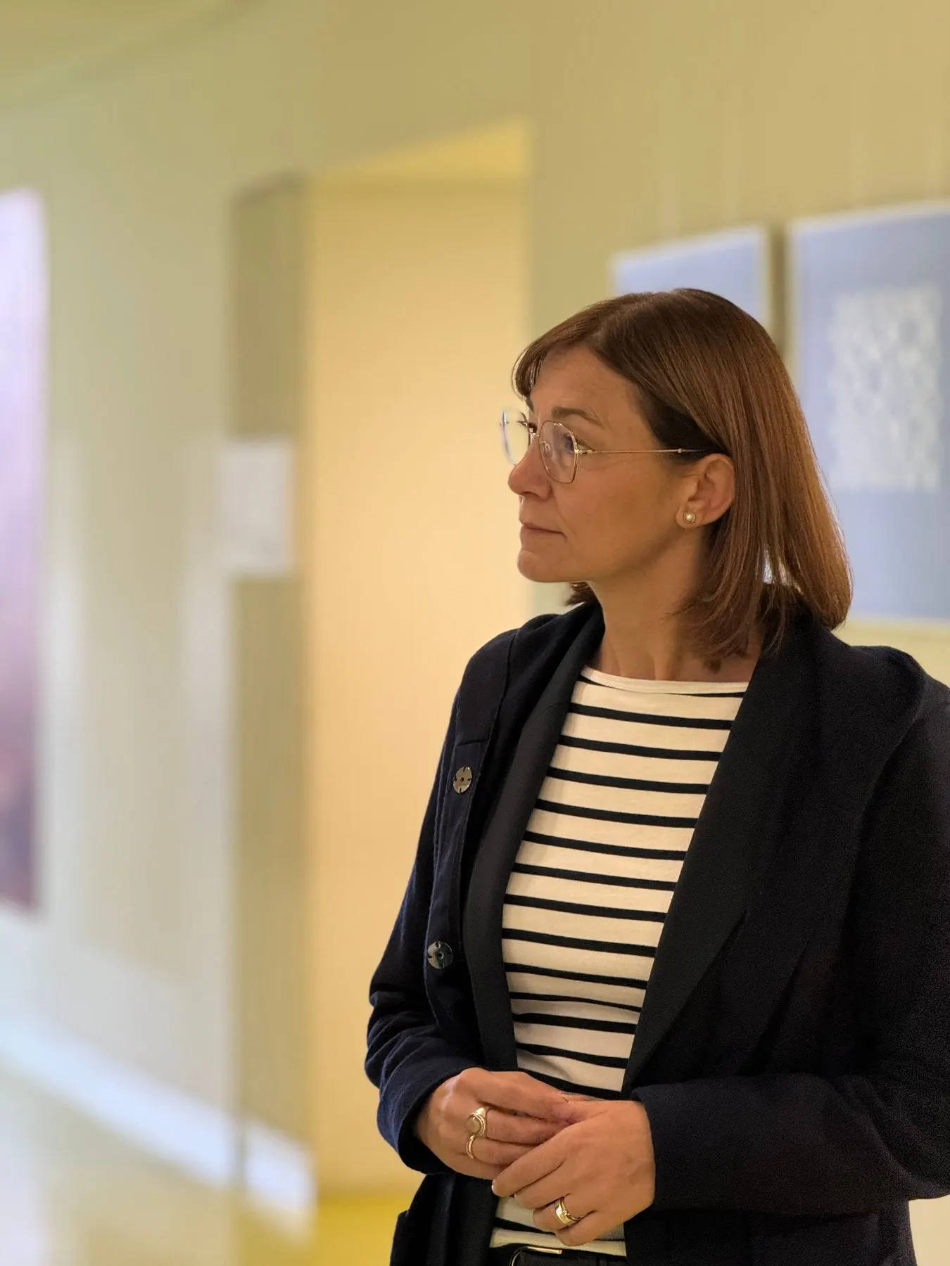 Sandra im Wahlkreis